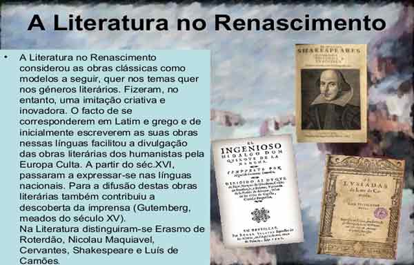 Renascimento - Literatura