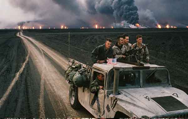 Foto de Segunda Guerra do Golfo – Ocupação, invasão do Iraque