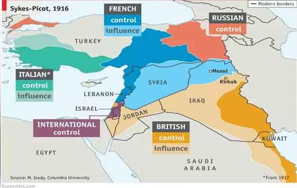 Foto de Partição do Império Otomano – O Acordo Sykes-Picot